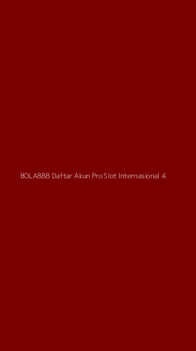Tampilan Antarmuka Aplikasi Bola888 Daftar Akun Pro Slot Internasional - 4