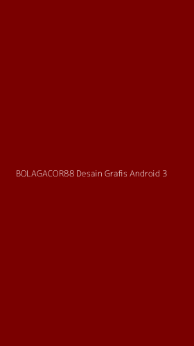 Tampilan Antarmuka Aplikasi Bolagacor88 Desain Grafis Android - 3