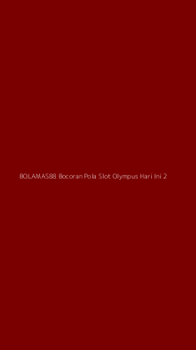 Tampilan Antarmuka Aplikasi Bolamas88 Bocoran Pola Slot Olympus Hari Ini - 2