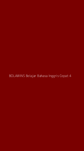 Tampilan Antarmuka Aplikasi Bolawins Belajar Bahasa Inggris Cepat - 4