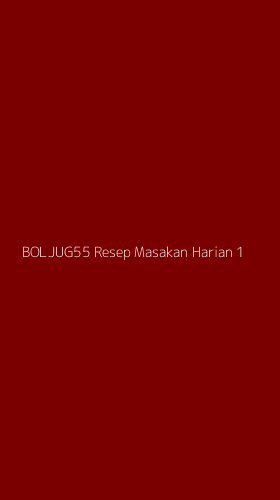 Tampilan Antarmuka Aplikasi Boljug55 Resep Masakan Harian - 1
