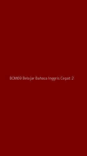 Tampilan Antarmuka Aplikasi Bom69 Belajar Bahasa Inggris Cepat - 2