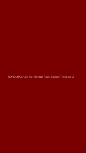 Tampilan Antarmuka Aplikasi Bonsaibola Daftar Bandar Togel Diskon Terbesar - 2