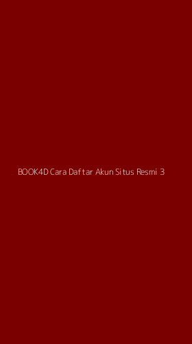 Tampilan Antarmuka Aplikasi Book4d Cara Daftar Akun Situs Resmi - 3