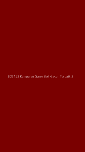 Tampilan Antarmuka Aplikasi Bos123 Kumpulan Game Slot Gacor Terbaik - 3