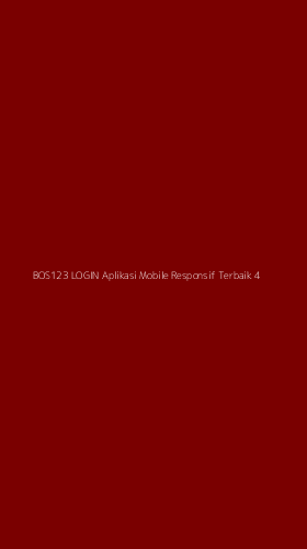 Tampilan Antarmuka Aplikasi Bos123 Login Aplikasi Mobile Responsif Terbaik - 4