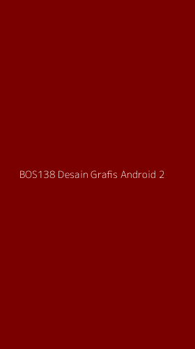 Tampilan Antarmuka Aplikasi Bos138 Desain Grafis Android - 2