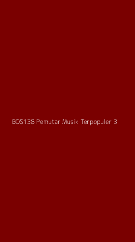 Tampilan Antarmuka Aplikasi Bos138 Pemutar Musik Terpopuler - 3