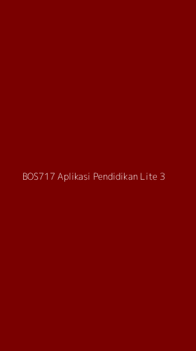 Tampilan Antarmuka Aplikasi Bos717 Aplikasi Pendidikan Lite - 3