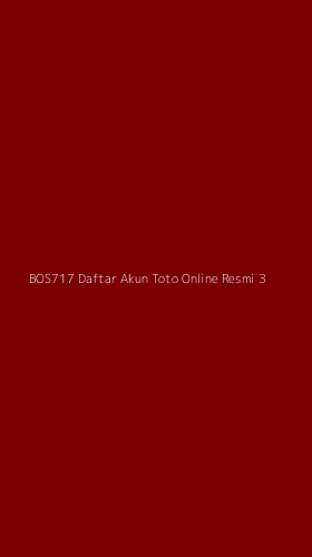 Tampilan Antarmuka Aplikasi Bos717 Daftar Akun Toto Online Resmi - 3