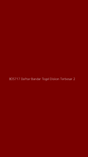 Tampilan Antarmuka Aplikasi Bos717 Daftar Bandar Togel Diskon Terbesar - 2