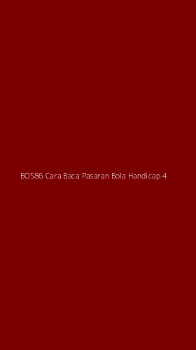 Tampilan Antarmuka Aplikasi Bos86 Cara Baca Pasaran Bola Handicap - 4