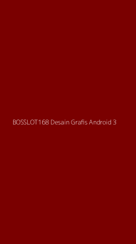 Tampilan Antarmuka Aplikasi Bosslot168 Desain Grafis Android - 3