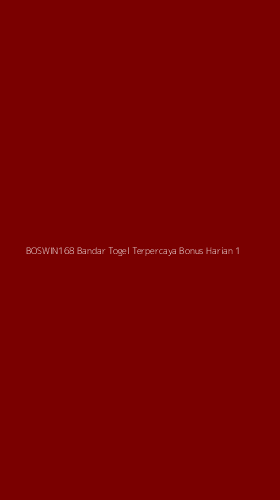 Tampilan Antarmuka Aplikasi Boswin168 Bandar Togel Terpercaya Bonus Harian - 1