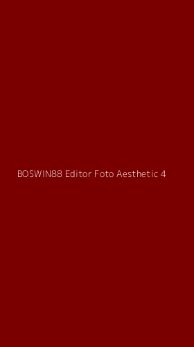Tampilan Antarmuka Aplikasi Boswin88 Editor Foto Aesthetic - 4