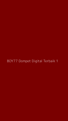 Tampilan Antarmuka Aplikasi Boy77 Dompet Digital Terbaik - 1
