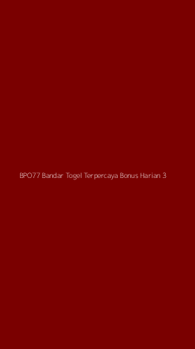 Tampilan Antarmuka Aplikasi Bpo77 Bandar Togel Terpercaya Bonus Harian - 3
