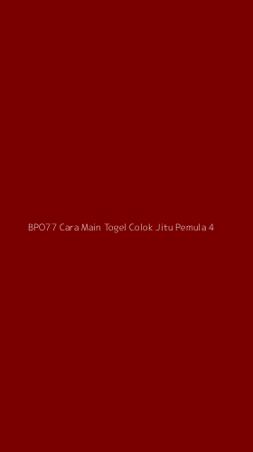 Tampilan Antarmuka Aplikasi Bpo77 Cara Main Togel Colok Jitu Pemula - 4