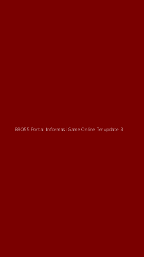 Tampilan Antarmuka Aplikasi Bro55 Portal Informasi Game Online Terupdate - 3