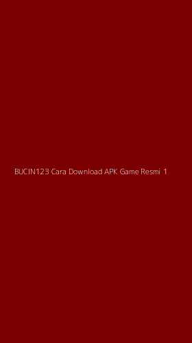Tampilan Antarmuka Aplikasi Bucin123 Cara Download Apk Game Resmi - 1