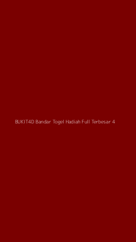 Tampilan Antarmuka Aplikasi Bukit4d Bandar Togel Hadiah Full Terbesar - 4