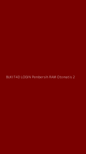 Tampilan Antarmuka Aplikasi Bukit4d Login Pembersih Ram Otomatis - 2