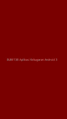 Tampilan Antarmuka Aplikasi Bumi138 Aplikasi Kebugaran Android - 3
