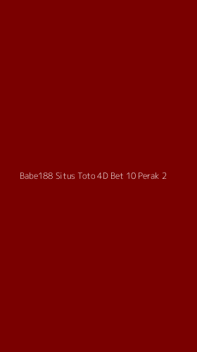 Tampilan Antarmuka Aplikasi Babe188 Situs Toto 4d Bet 10 Perak - 2