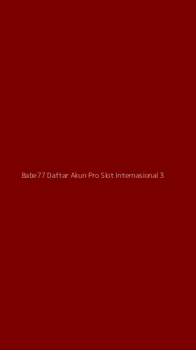 Tampilan Antarmuka Aplikasi Babe77 Daftar Akun Pro Slot Internasional - 3