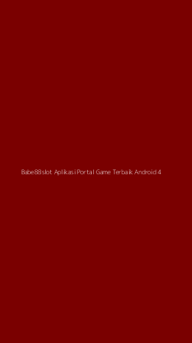 Tampilan Antarmuka Aplikasi Babe88slot Aplikasi Portal Game Terbaik Android - 4