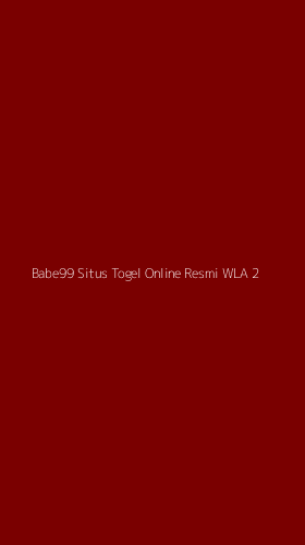 Tampilan Antarmuka Aplikasi Babe99 Situs Togel Online Resmi Wla - 2