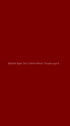 Tampilan Antarmuka Aplikasi Babi4d Agen Slot Online Resmi Terpercaya - 4