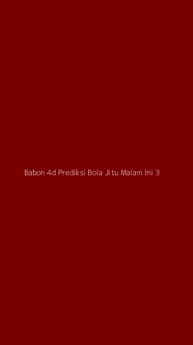 Tampilan Antarmuka Aplikasi Babon 4d Prediksi Bola Jitu Malam Ini - 3
