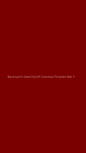 Tampilan Antarmuka Aplikasi Bacansports Game Pg Soft Download Template Web - 3