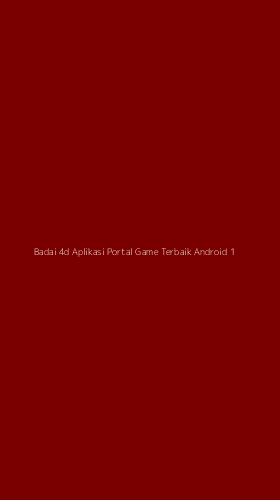 Tampilan Antarmuka Aplikasi Badai 4d Aplikasi Portal Game Terbaik Android - 1