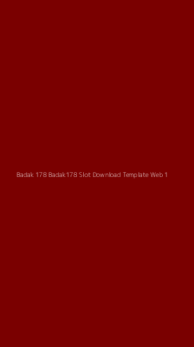 Tampilan Antarmuka Aplikasi Badak 178 Badak178 Slot Download Template Web - 1