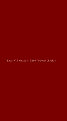 Tampilan Antarmuka Aplikasi Badut77 Situs Multi Game Terbesar Di Asia - 4