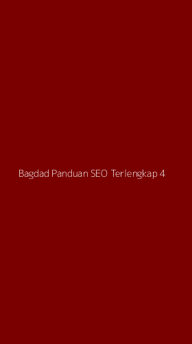 Tampilan Antarmuka Aplikasi Bagdad Panduan Seo Terlengkap - 4