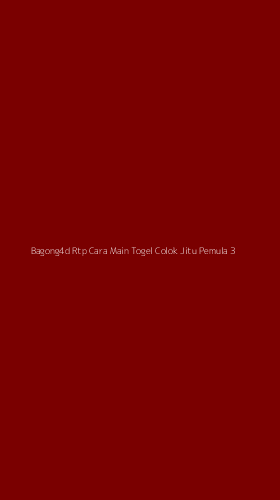 Tampilan Antarmuka Aplikasi Bagong4d Rtp Cara Main Togel Colok Jitu Pemula - 3