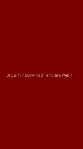 Tampilan Antarmuka Aplikasi Bagus777 Download Template Web - 4