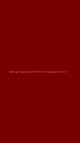 Tampilan Antarmuka Aplikasi Balitogel App Data Sgp Hk Sdy Terlengkap Hari Ini - 3