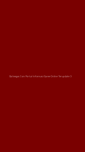 Tampilan Antarmuka Aplikasi Balivegas Com Portal Informasi Game Online Terupdate - 3