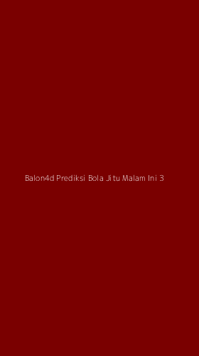 Tampilan Antarmuka Aplikasi Balon4d Prediksi Bola Jitu Malam Ini - 3
