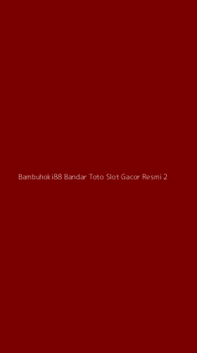 Tampilan Antarmuka Aplikasi Bambuhoki88 Bandar Toto Slot Gacor Resmi - 2