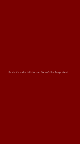 Tampilan Antarmuka Aplikasi Bandar Capsa Portal Informasi Game Online Terupdate - 4