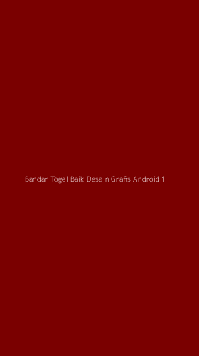 Tampilan Antarmuka Aplikasi Bandar Togel Baik Desain Grafis Android - 1