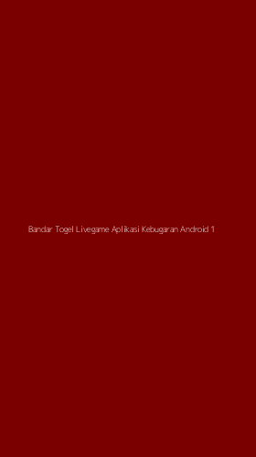 Tampilan Antarmuka Aplikasi Bandar Togel Livegame Aplikasi Kebugaran Android - 1