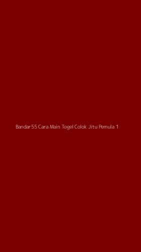 Tampilan Antarmuka Aplikasi Bandar55 Cara Main Togel Colok Jitu Pemula - 1