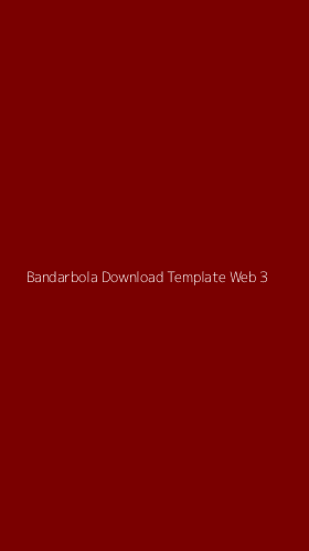 Tampilan Antarmuka Aplikasi Bandarbola Download Template Web - 3