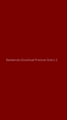Tampilan Antarmuka Aplikasi Bandarnalo Download Premium Gratis - 2